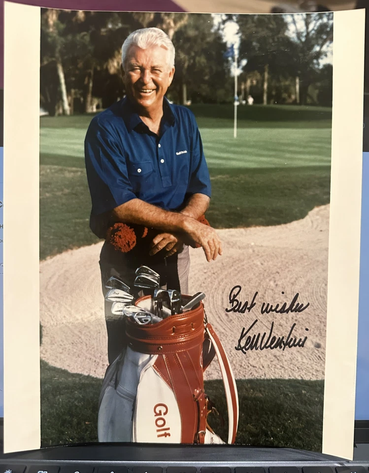 Ken Venturi Signed Auto Autograph 8x10 Photo  PGA Golf color - Изображение 1 из 1