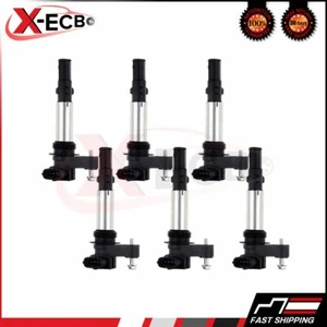 6 Ignition Coil Pack for Buick Allure Rendezvous Cadillac CTS SRX V6 3.6L UF375 - Picture 1 of 6
