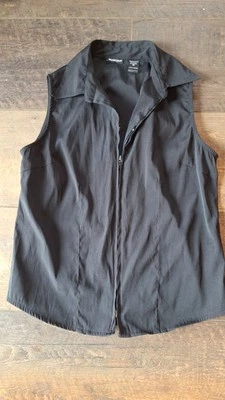 Northcrest 女式背心 M 码黑色二手 — 第 1/4 张图片