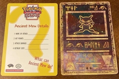 Ancient Mew 2000 Movie Promo HOLO Card RARE MINT-NM Pokemon TCG Vintage SHARP 🔥 - Image 1 of 4