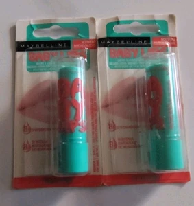 2x Maybelline New York Baby Lips Moisturizing Lip Balm Peach Punch  - Bild 1 von 4