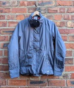 Chaqueta cortavientos Adidas Climacool muestra inédita azul marino cremallera completa talla 12 - Imagen 1 de 13