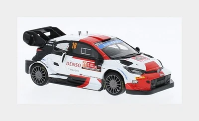 1:43 IXO Toyota Yaris Gr #18 Rally Ypres 2022 Katsuta Johnston RAM876.22 - Immagine 1 di 2