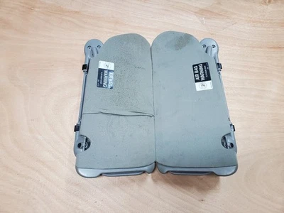 2000-2005 Buick Lesabre Gray Sun Visor Left Right Set Lights Vanity Mirror OEM Foto 1 de 4