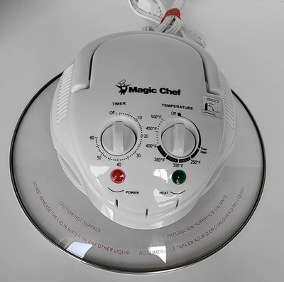 Repuesto de tapa de horno de convección Magic Chef Glass Bowl, EWGC12W3, probado Foto 1 de 4