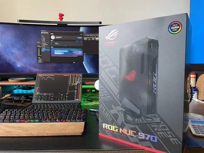 Asus ROG NUC 970 , Gaming Desktop Computer, Intel Ultra 9 185H, 32 GB, 1 TB - Image 1 of 4