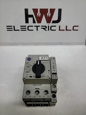 AB 140M-C2E-B40/B Motor Protector  w/140-C-A/A Aux Contacts 1-N.O. 1-N.C. - Image 1 of 4
