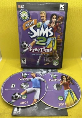 The Sims 2 FreeTime Expansion Pack (PC CD-ROM, 2008 w/ Manual, CD Key) - Image 1 of 4