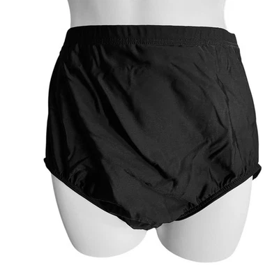 Pantalones de natación Lands’ End negros 24 W nuevos sin etiquetas playa resort crucero piscina Foto 1 de 3