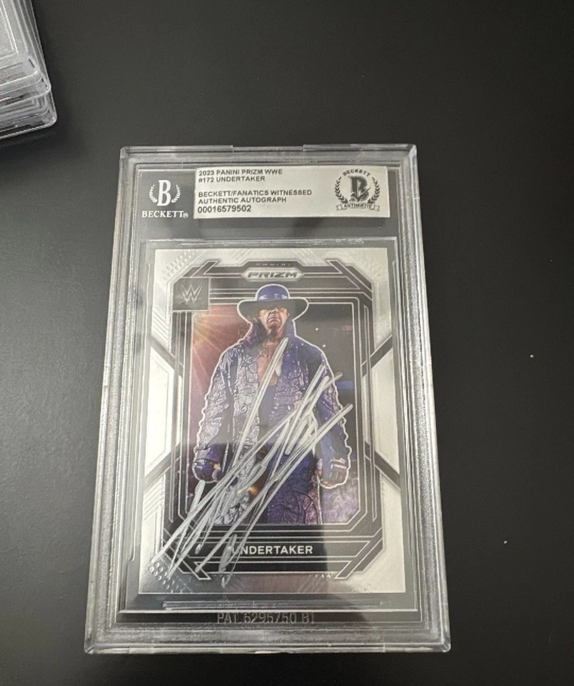 2023 Panini Prizm WWE Undertaker Signed #172 - Image 1 of 1