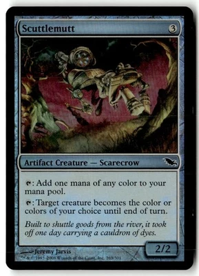MTG Foil Scuttlemutt - Shawdowmoor Moderately Played English - Image 1 of 3