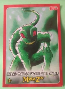 2021 Topps Metazoo Series 0  Lizard Man Of Scape Ore Swamp   #37 - Picture 1 of 2