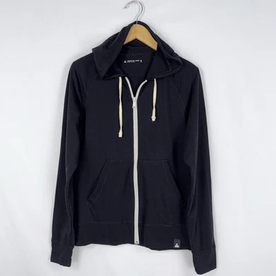 American Giant Women's Classic Lightweight Full Zip Hoodie Small Black - Image 1 of 4