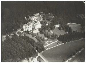 ZZ-2058/ Landeshut Genesungsheim Schlesien  Foto Luftbild 18 x 13 cm ca.1938 - Bild 1 von 2