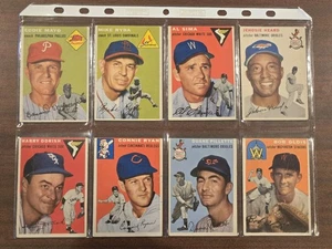 1954 Topps Baseball 62 Card Lot - Picture 1 of 16