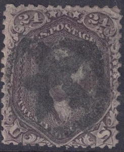 USA 1862 George Washington (24c rosso lilla) us - Photo 1/1