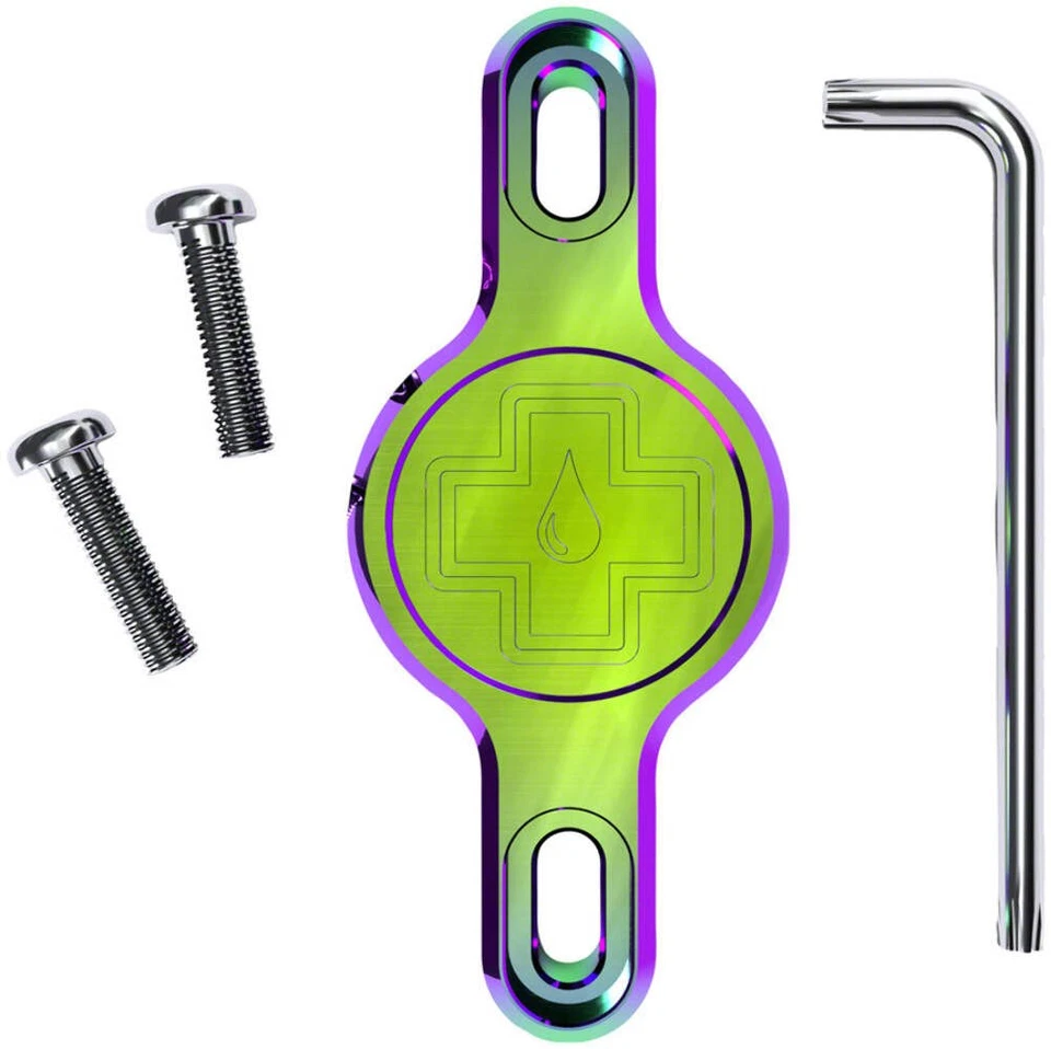 Muc-Off Secure Tag Holder 2.0 - Iridiscente - Soporte AirTag para cuadro de bicicleta Foto 1 de 1