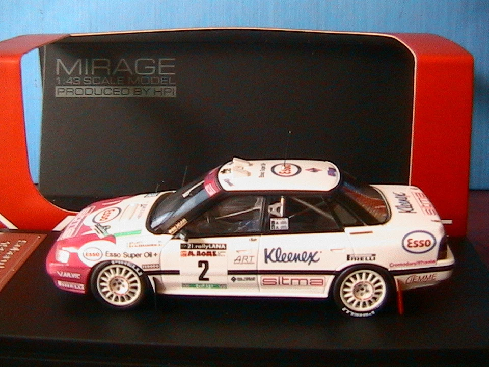 SUBARU LEGACY RS #2 1993 LIATTI ALESSANDRINI LANA RALLY HPI MIRAGE 8272 1/43 - Immagine 1 di 4