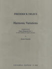DELIUS HARMONIC VARIATION  sheet music  Delius, Frederick for oboe (cor anglais)