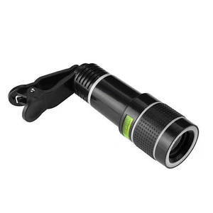 Universal 20X Zoom Lens Optical Clip Telephoto Telescope Cell Phone Camera Lens - Picture 1 of 12