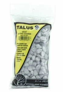 Woodland Scenics Talus Extra Coarse Grey New - Bild 1 von 3