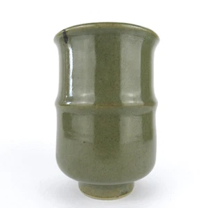 HORST KERSTAN Kandern Keramik Vase Seladon-Glasur Künstlerkeramik Art Pottery - Bild 1 von 8