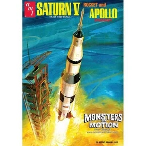 Saturne V Fusée 1/200 AMT Réédition Modèle Plastique Kit ⭐ Scellé⭐18SAM500 - Photo 1 sur 1