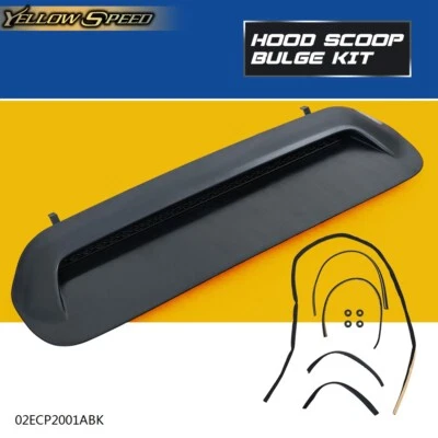 Fit For 2010-2021 Toyota 4Runner 2012-2015 Tacoma Hood Scoop Bulge Kit Matte - Image 1 of 4