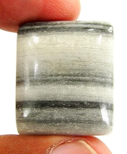 42.50 Ct Natural Zebra Jasper Loose Gemstone Cabochon Wire Wrap Stone - 23003 - Picture 1 of 2