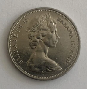 1969 - 25 Cents - Bahamas - Excellent condition! - Picture 1 of 2