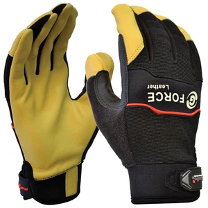 G-Force Leather Mechanics Glove GML158 EN388 Level B Premium Dexterity Fit - Bild 1 von 3