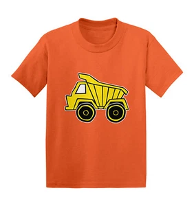 Dump Truck - Construction Dirt Vehicle Transporting Kids T-shirt - Picture 1 of 26