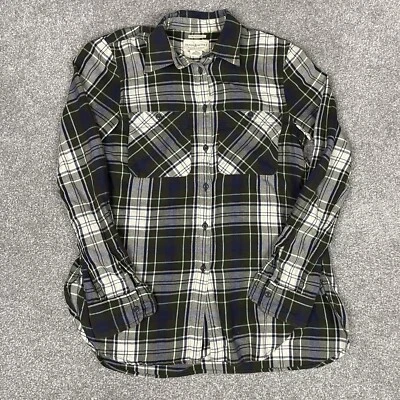 Camisa de franela Ralph Lauren Denim & Supply para hombre S Western RL utilitaria con botones Foto 1 de 4