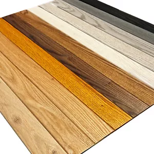 Solid Oak Flat Cover Strip, Flooring Threshold Door Bar, Beading Strips, Patio - Picture 1 of 15