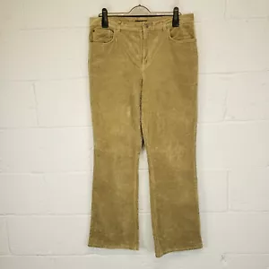 Ralph Lauren Women Jeans Corduroy Flare W36 L32 Bootcut Stretch Vintage Mid Rise - Picture 1 of 11