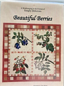 BEAUTIFUL BERRIES Piece O' Cake Designs Simply Delicious Quilt Block Pattern - Picture 1 of 4