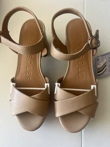 sandalias aerosoles cosmos talla 5 beige - Imagen 1 de 2