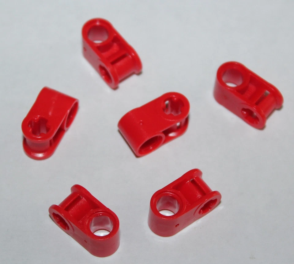 Lego Technic red axle joiners ref 6536 set 8434 8048 8098 8258 8002 8653 8145 - Photo 1/1