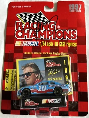 Racing Champions #10 Phil Parsons Edición 1997 NASCAR Chevy Monte Carlo Firmado Foto 1 de 4
