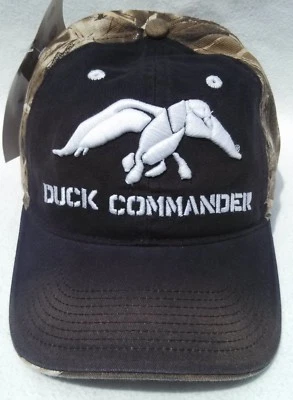 DUCK Dynasty COMMANDER Realtree™ MAX-4 Faded Blue Camo Cap/Hat Men's One Size - Image 1 of 4