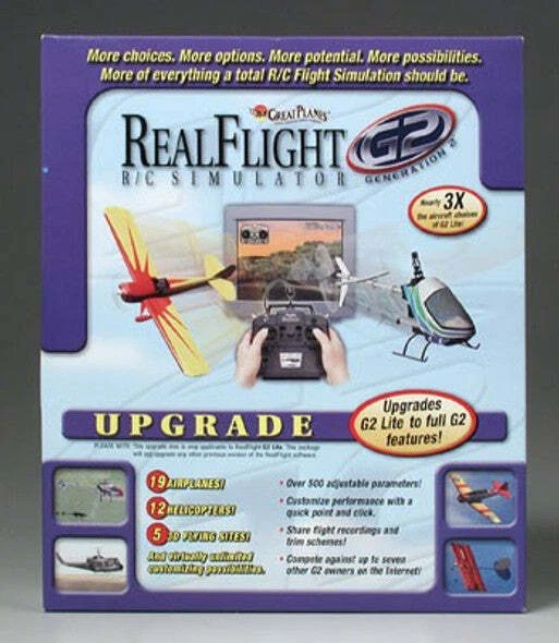 RealFlight upgrades G2 light to G2(win 95 old) Upgrade software GPMZ4215 - Image 1 of 1