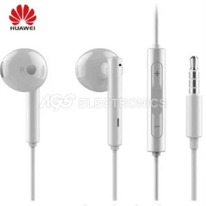 Original Huawei AM-115 White P8 P9 Plus Mate Ascend Mediapad Headset - Picture 1 of 1