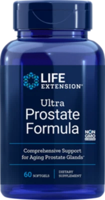 PACK DE OCHO Life Extension Ultra Prostate Formula 60 geles DESPEGUE $74 Foto 1 de 2