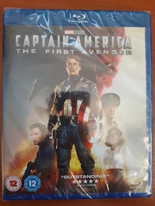 CAPTAIN AMERICA THE FIRST AVENGER BLU RAY - NEW & SEALED REGION B FREE POST - Picture 1 of 1