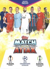 Topps Match Attax Champions League 2022/2023 Limited Club 100 Black Edge etc