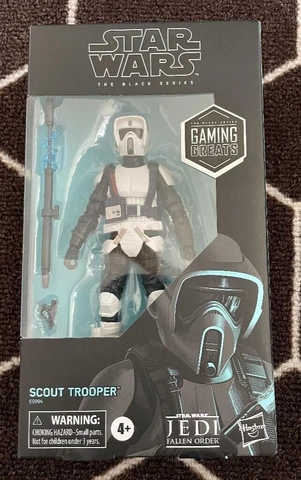 Star Wars The Black Series Gaming Greats Scout Trooper E9994 Star Wars Jedi Cover