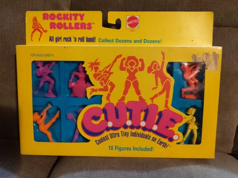 1986 MATTEL C.U.T.I.E. ACTION FIGURES CUTIE NIB MOC TINY TRENDIES FASHION MODELS Cover