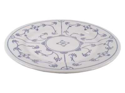 Teller Speiseteller 23,5 cm  Kahla blau saks Strohmuster - Bild 1 von 3