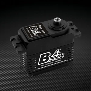 POWER HD B4S 444.4 oz / 0.065s Titanium & Steel Gear Brushless Servo - Picture 1 of 4
