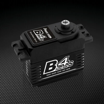 POWER HD B4S 444.4 oz / 0.065s Titanium & Steel Gear Brushless Servo - Image 1 of 4